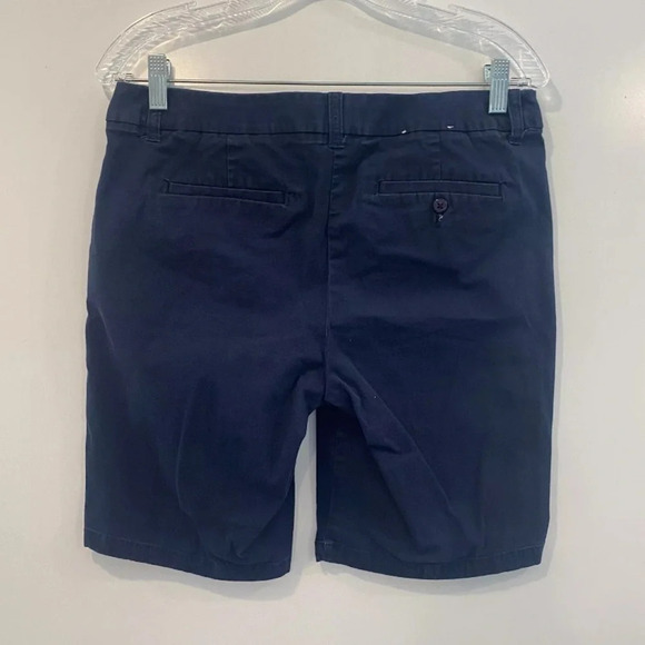 J. Crew‎ Navy Blue Bermuda Shorts Womens Size 6 (1281) - Picture 3 of 6